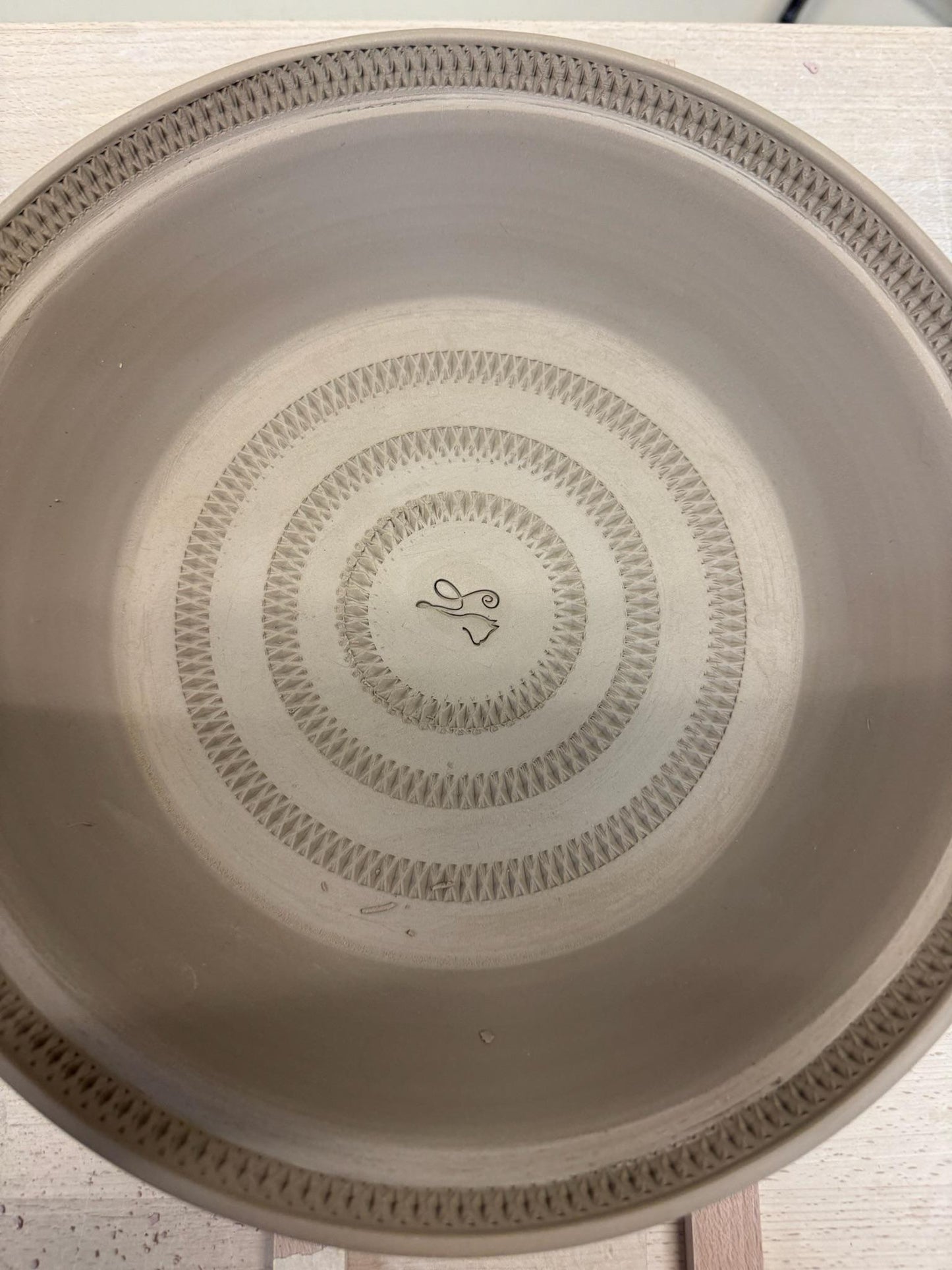 schaal of pasta bord