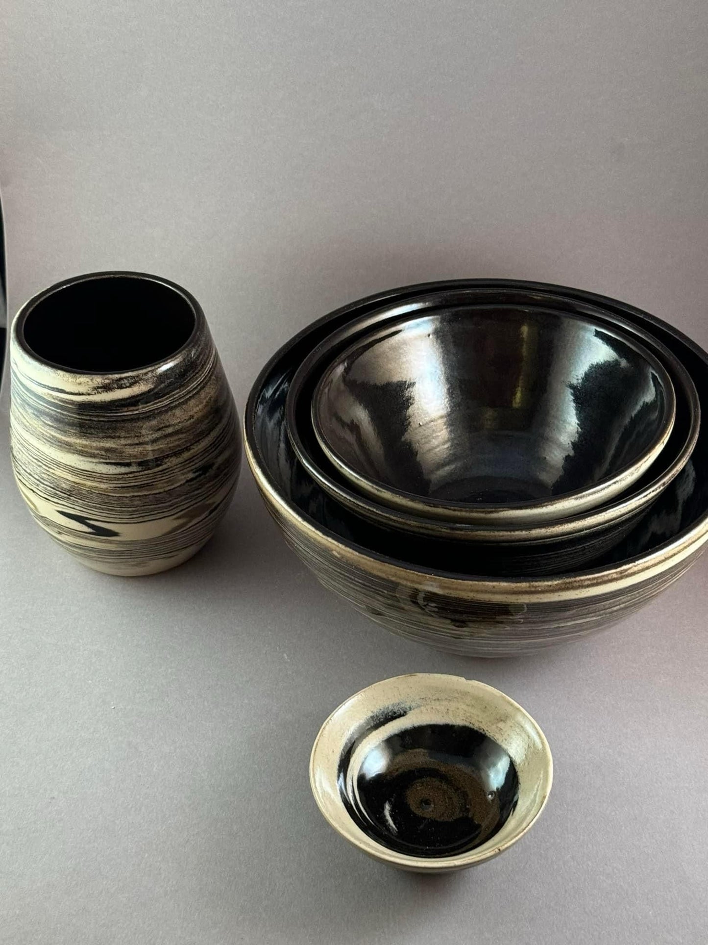 Bijzondere set schalen